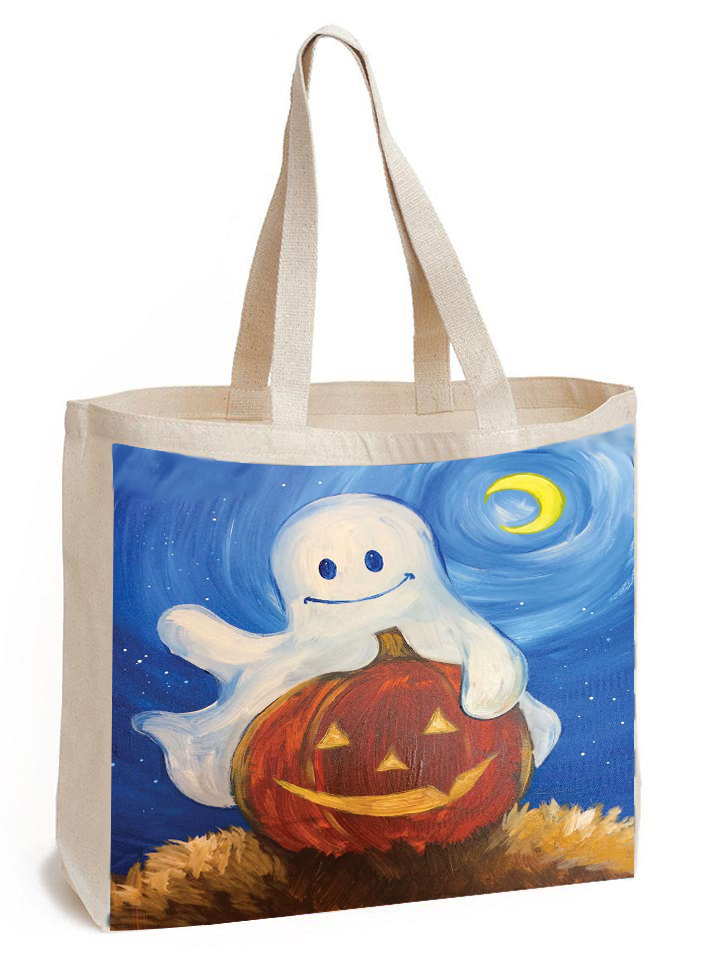 Family Event Ages 6+. Trick or Teat tote bag!